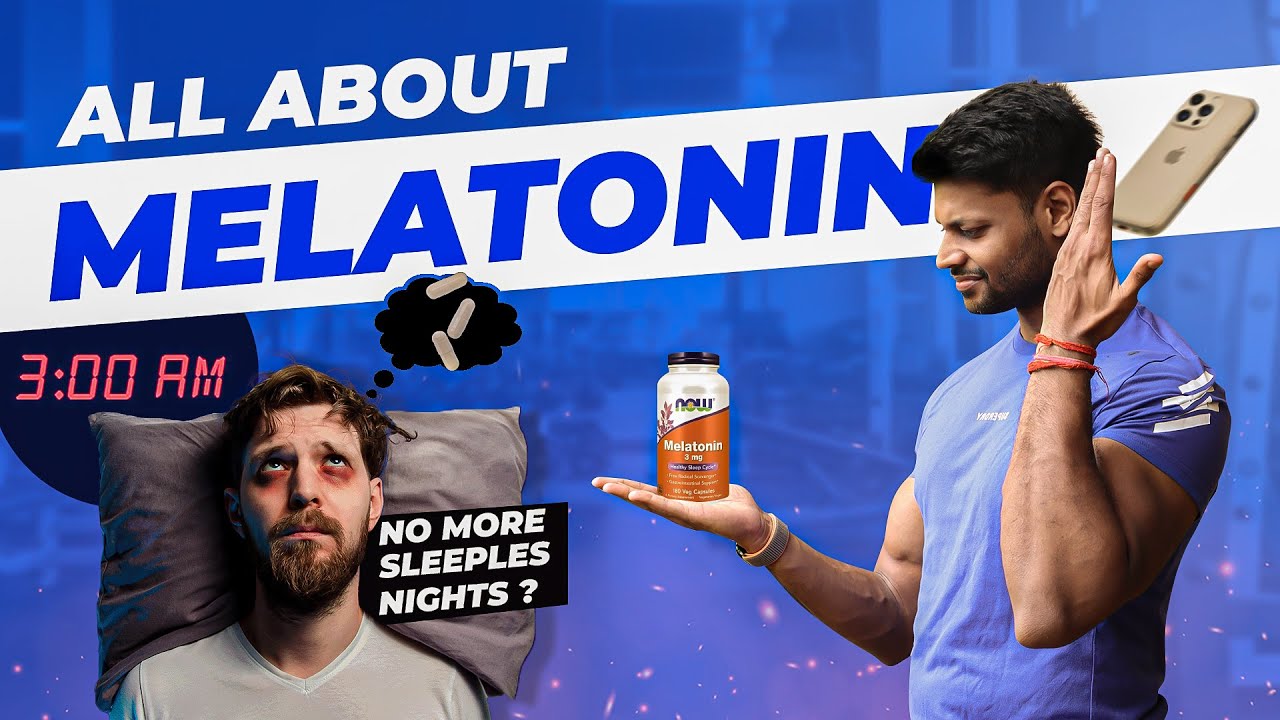 DOES MELATONIN SUPPLEMENT HELP YOU SLEEP ✅ ❌ || 