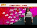 Rainy weather fades, hot temperatures to return on Thursday