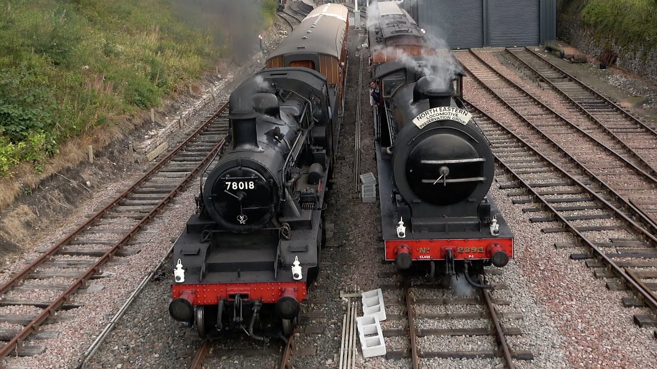 Fantastic S&DR 200 West Side Story Gala at Stainmore Railway with 2MT and J27. 24 Aug 25