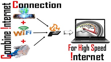 combine multiple internet connections for more Speed