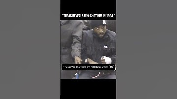 Tupac Reveals Who Shot Him (1994) #2pac #tupac #hiphop #thuglife
