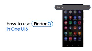 Galaxy S24 Series: How to use Finder in One UI 6 | Samsung