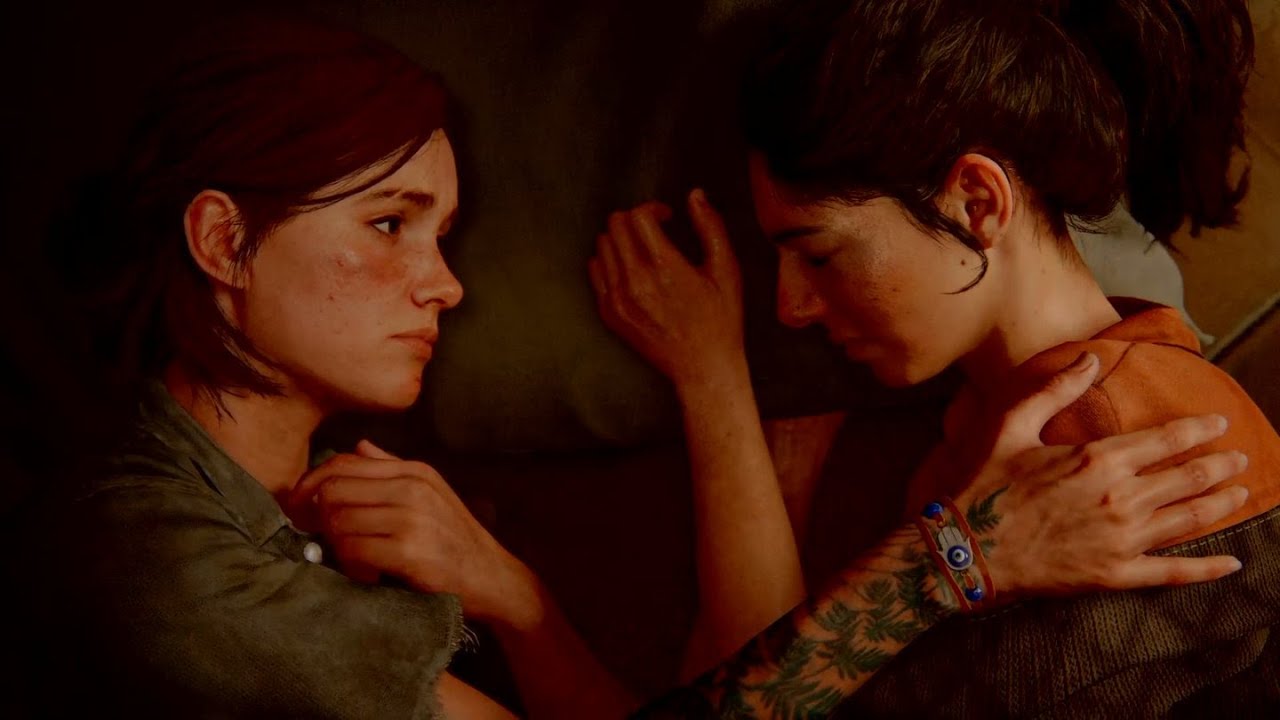 The Last Of Us Part 2 Ellie And Dina Gmv Youtube 