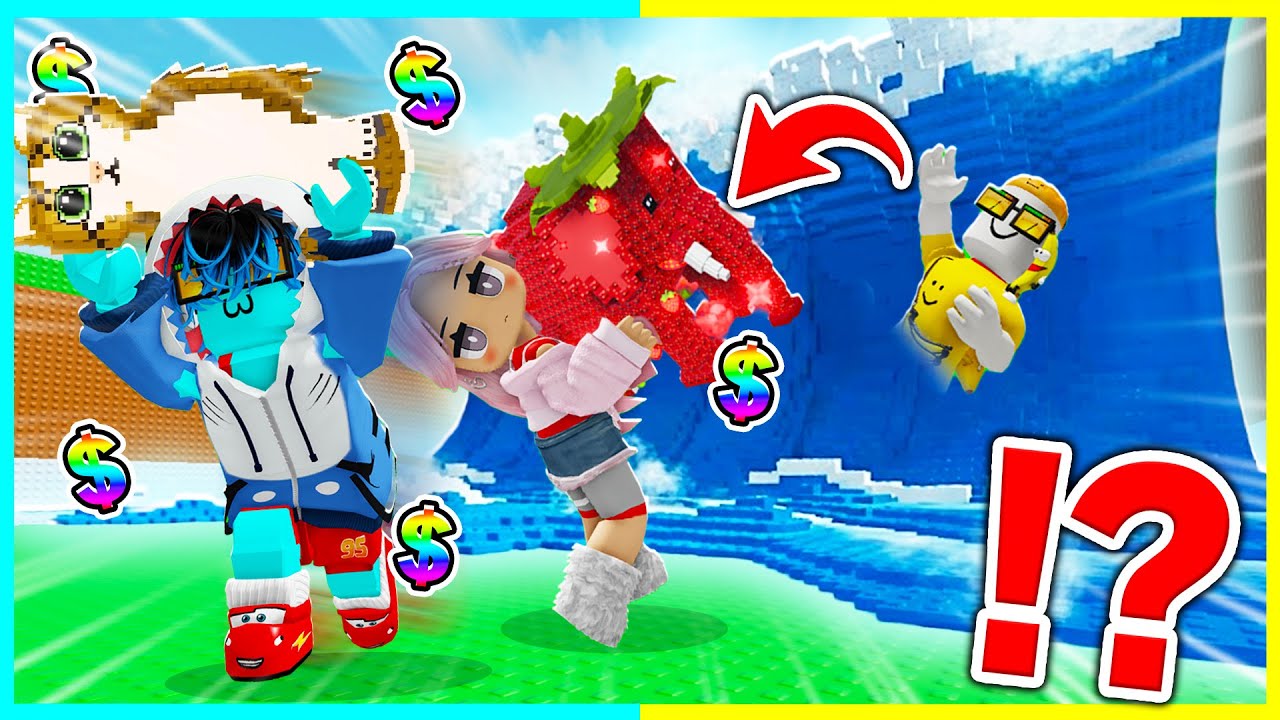 波から逃げてブレインロットを盗むロブロックス🔥【ロブロックス / ROBLOX】