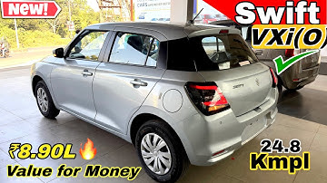 All New Maruti Suzuki Swift VXi(O) 2025 Update ₹Price Mileage Features Details & Review 