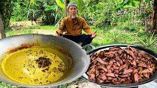 Gulai Daging Salai Negeri Sembilan| Daging salai Masak Lemak Cili api | Anak Yatim & asnaf