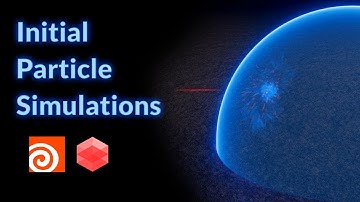 Sci-Fi Shield Hits | Initial Particle Simulations | Houdini 19.5