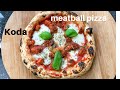 Ooni Koda Pizza Oven | Meatball Pizza | Real-time cook | 90 sec