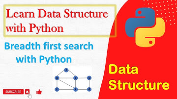 Python with Data Structure : breadth first search implement in Python in Hindi #datastructures