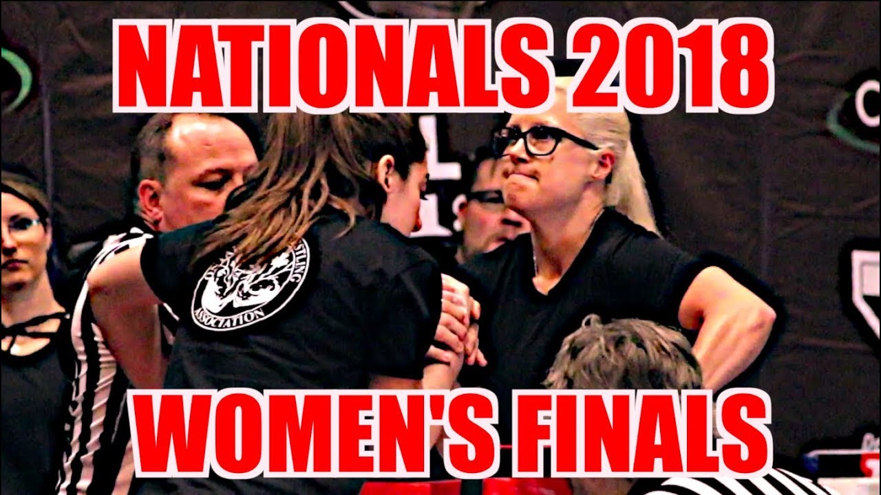 CANADIAN ARMWRESTLING CHAMPIONSHIPS 2018 Women's Finals YouTube