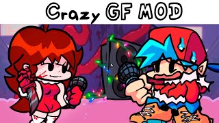 Crazy GF Mod Showcase | Winter Horrorland Song | Scary Friday Night Funkin