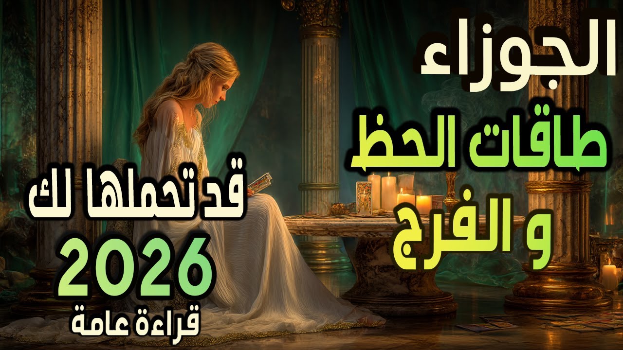 الجوزاء 🟨🪬(طاقات الحظ🔑🧿 والفرج)🪬🟨قد تحملها لك 2️⃣0️⃣2️⃣6️⃣ قراءة عامة