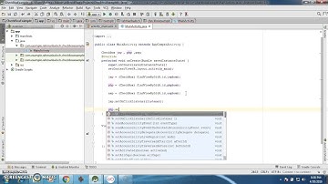 Android CheckBox Example