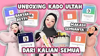 UNBOXING A BIRTHDAY GIFT FROM YOU ALL AT ZEPETO🥳 | ZEPETO INDONESIA