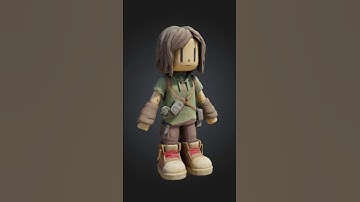 Roblox Game Development : Custom Character #roblox #Meshy #blender3d #ai