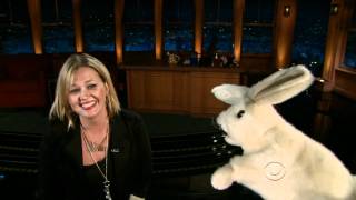 Sid the cussing rabbit with Jessica from Atlanta