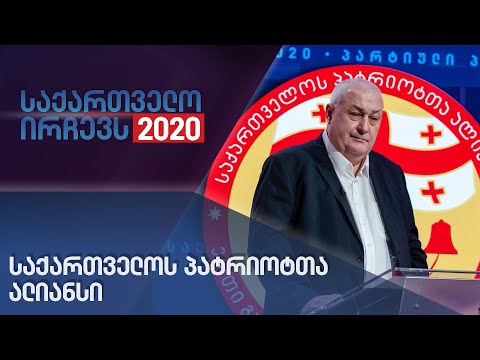 პარტია - პატრიოტთა ალიანსი - საქართველო ირჩევს 2020