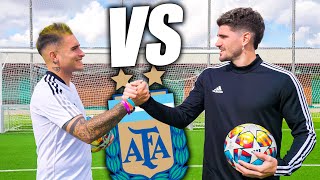 RODRIGO DE PAUL VS DELANTERO09 - Retos de - YouTube