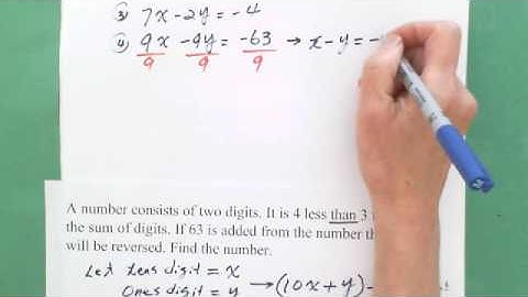 Algebra: Solving Systems of Linear Equations: Word Problems (2)