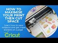 HOW TO: Make FULL PAGE Print Then Cut on your Cricut Maker or Explore Series Easy to Follow Tutorial