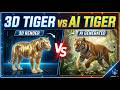 Turning 3D Tiger Animatic Footage Into Photorealistic AI Renders