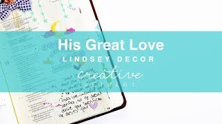 Bible Journaling Process | December 2017 Faith Art Box