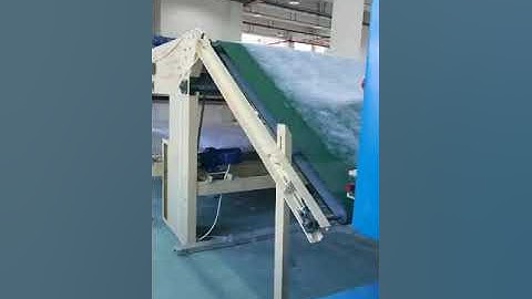 Fiber sheets rolling production line, HFJ-88 quilt making machine