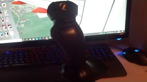 A Review Of The Thrustmaster USB Joystick - Sorry For Camera Quality!