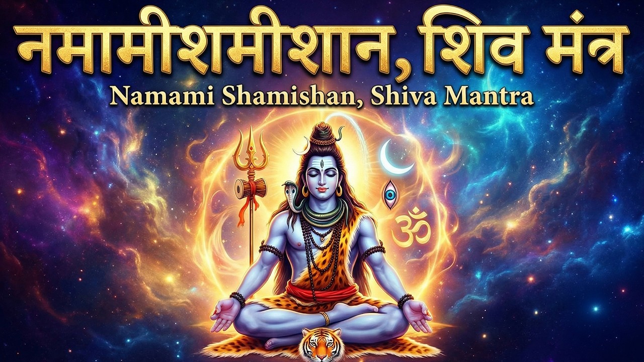 नमामीशमीशान निर्वाणरूपं | Powerful Shiv Stuti | Mahashivratri Special