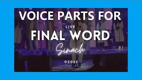 How to Sing "Final Word" -Sinach Choir Parts - Soprano, Alto & Tenor