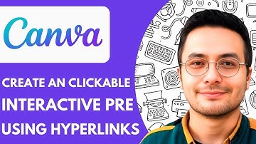 How to Create an Clickable Interactive Presentation Using Hyperlinks in Canva  - 2025 (Quick & Easy)