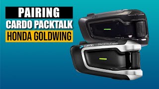 Pairing Cardo PackTalk Bold or PackTalk Black | 2018+ Honda Goldwing | CruisemansGarage.com