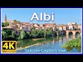 【4K】WALK ALBI France 4k video VIRTUAL WALK slow tv TRAVEL vlog