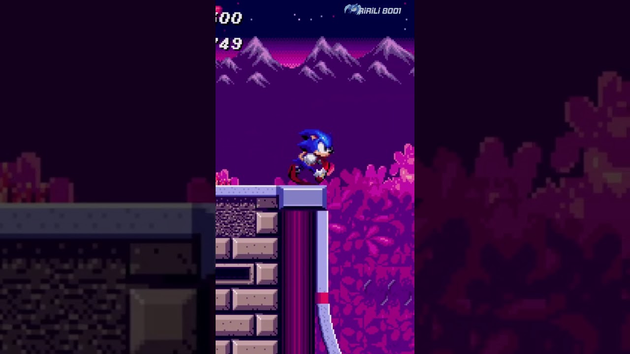 Sonic Isle of Magnetic Artifacts [Sonic hacks Shorts Gameplay]