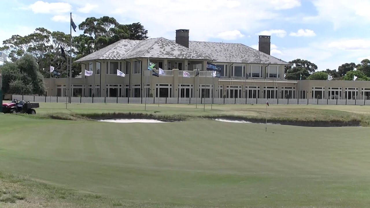 Clubhouse Royal Melbourne Golf Club 2012 ISPS Handa Women's