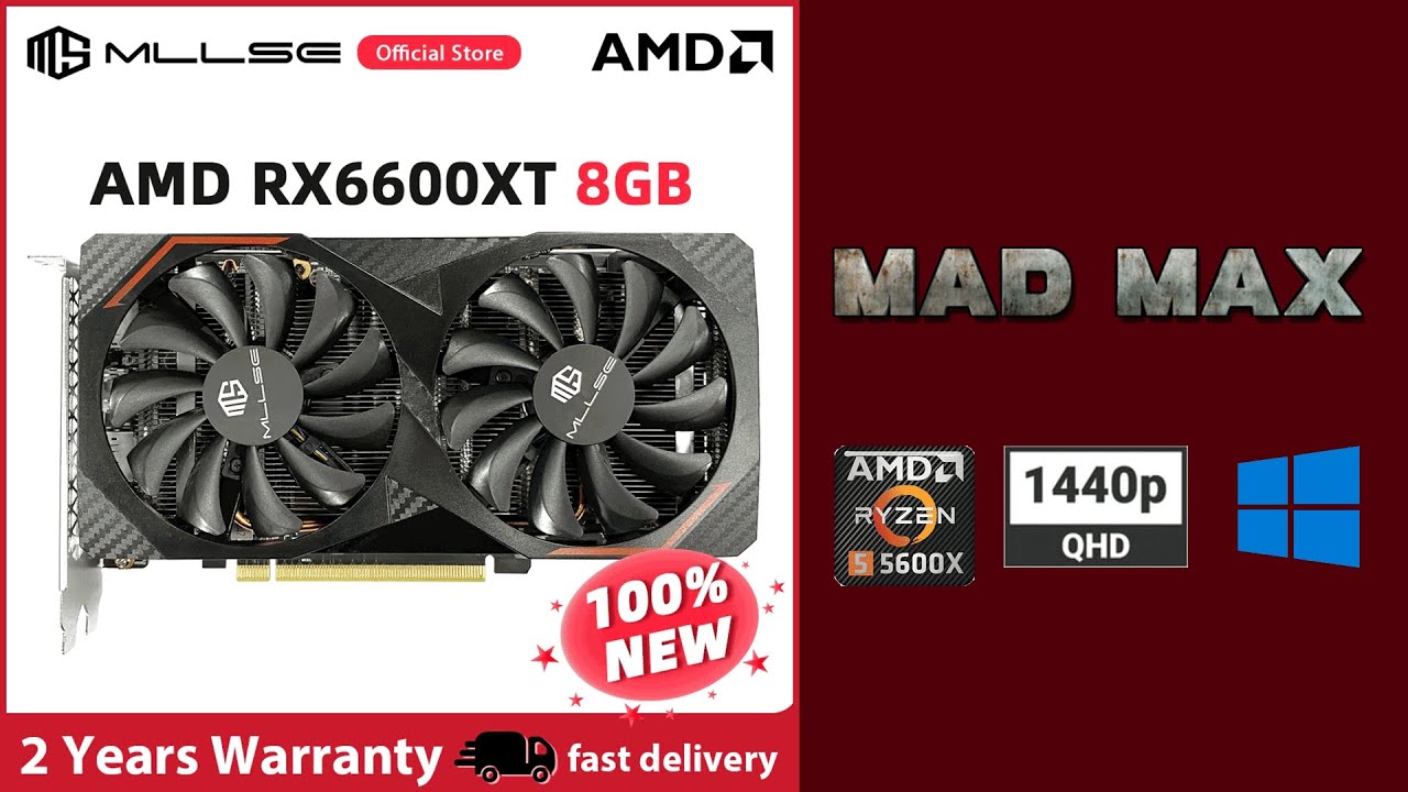 Mad Max || RX 6600 XT || 5600X || WINDOWS 10 || 32 GB RAM || 1440p