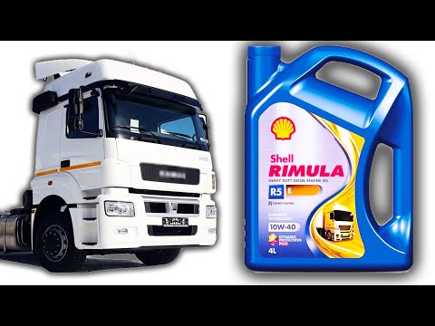 Shell RIMULA R5 10w40 после 8000км