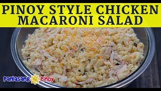 Pinoy Style Chicken Macaroni Salad