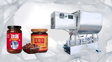 HYSP1-PU -1000H-U  Shape Hopper Mixing Heating Pneumatic Piston Filling Machine