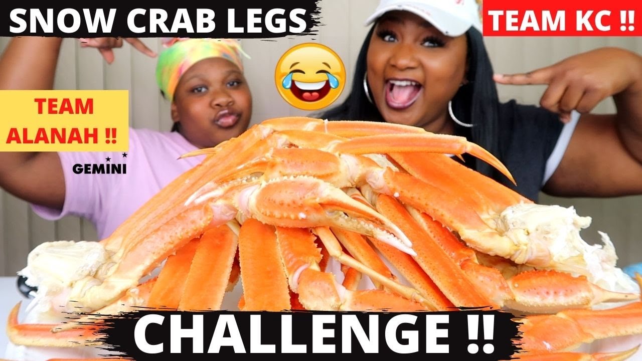 15. ЧЕЛЛЕНДЖ С ЛАПАМИ СНЕЖНОГО КРАБА!! ШОУ С ВАРЕНЫМИ МОРЕПРОДУКТАМИ И УЖИНОМ В МУКБАНЕ