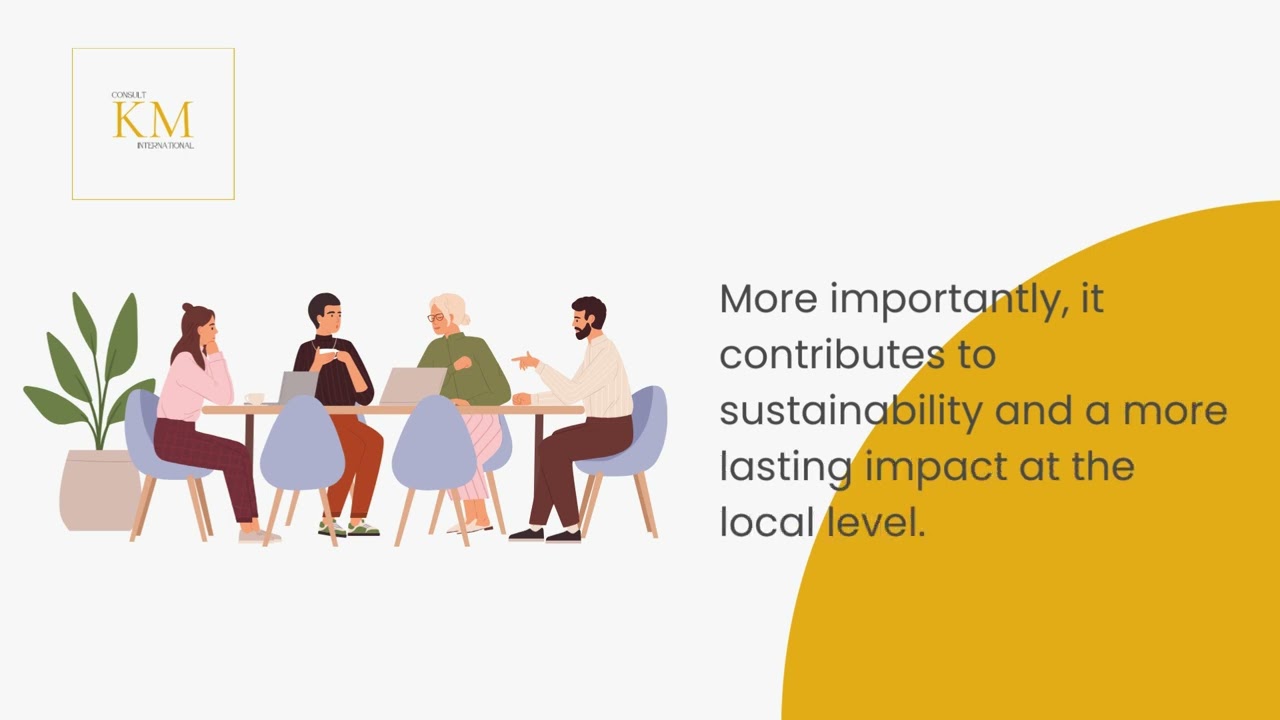 Why is capacity building important for local organizations in international development?