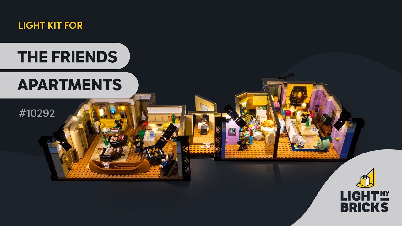 Lego The Friends Apartments 10292 Light Kit(Amzing Night Mode) – Lightailing