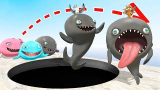 Who has the Longest Jump in Sea Life? (Cyriak Creatures) screenshot 5