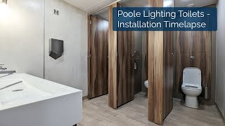 Timelapse of Poole Lighting Office Toilet Refurbishment