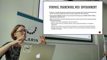 PARTHENOS Training - Anne Baillot Data Charter for CHIs July 2017