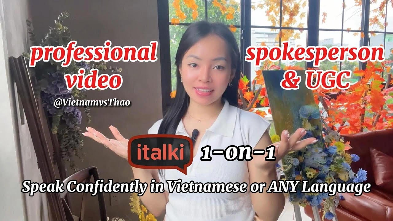 italki 1-on-1 Speak Confidently in Vietnamese or ANY Language  | UGC  - 16:9