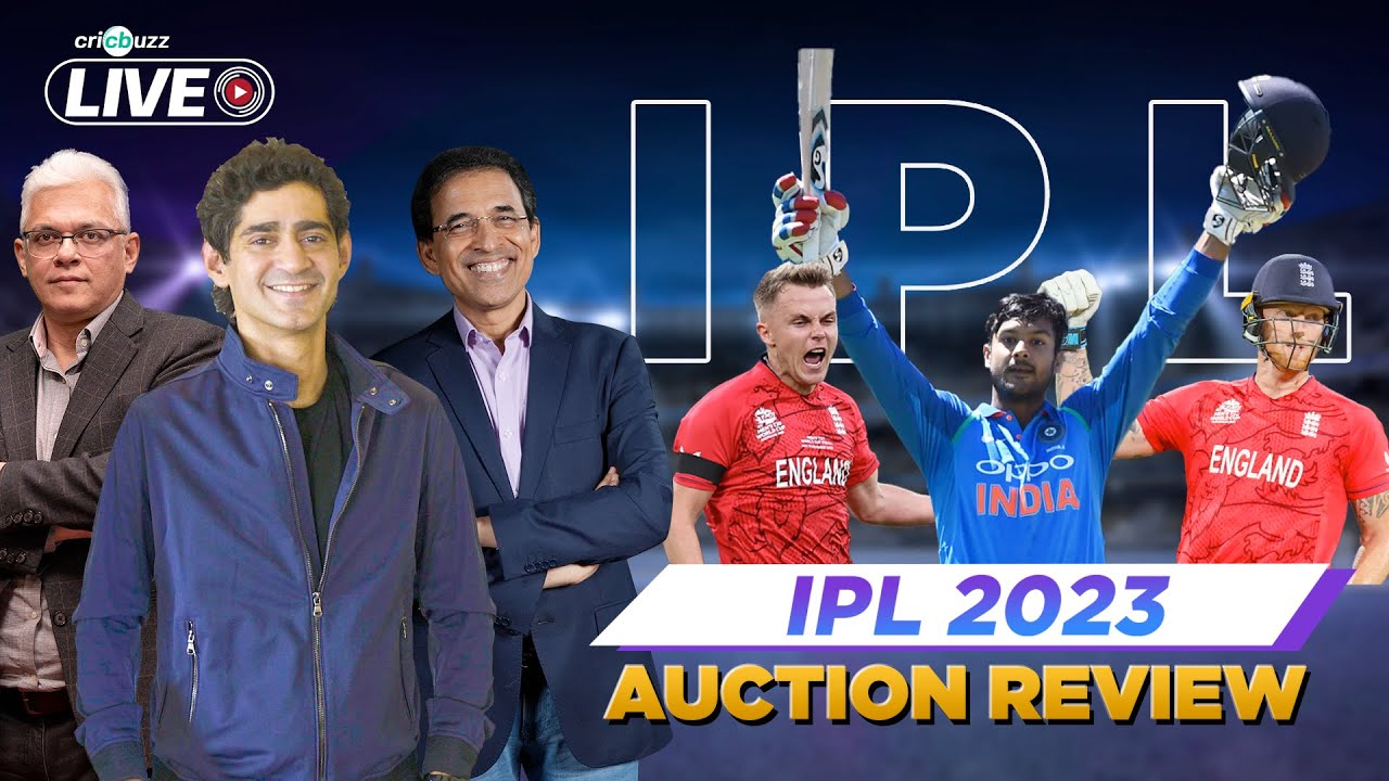 Cricbuzz Live, IPL 2023 Auction Review Which franchise did the best