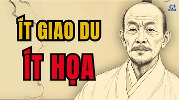 CỔ NHÂN DẠY - NGƯỜI KHÔN càng ít GIAO DU càng ít HỌA | Triết Lý Sống