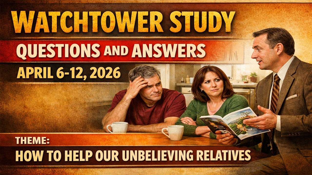 WATCHTOWER STUDY | QUESTIONS AND ANSWERS | APRIL 6-12, 2026 | HOW TO