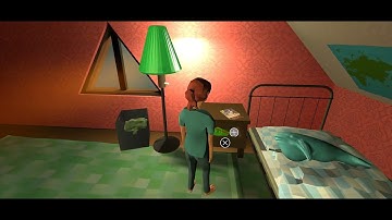 The Attic - game making progress in Coppercube